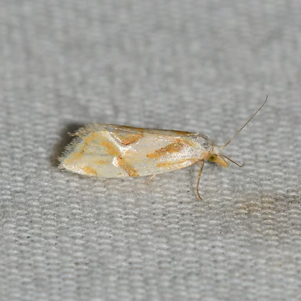 Aethes promptana, Adult female