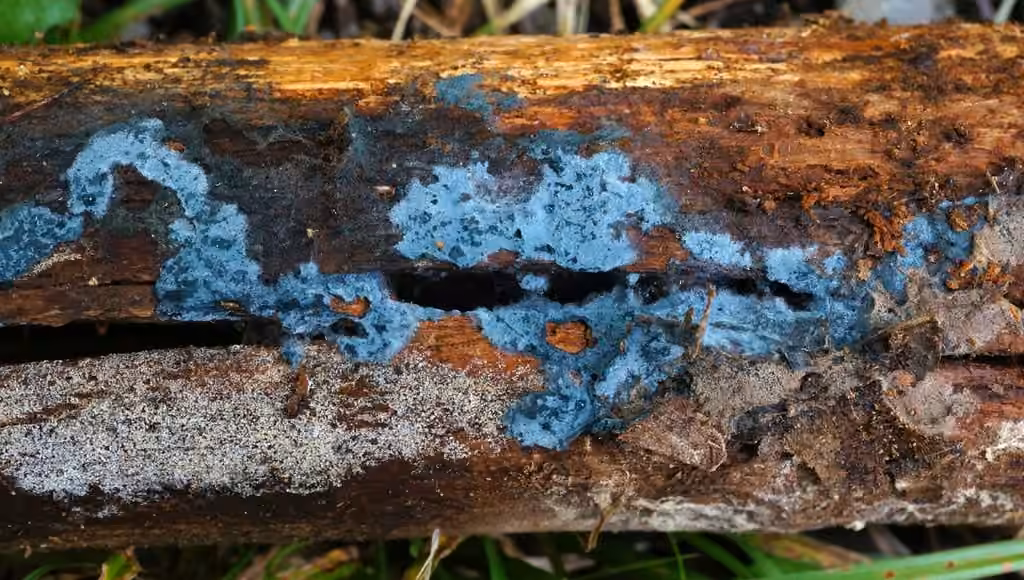 Byssocorticium atrovirens