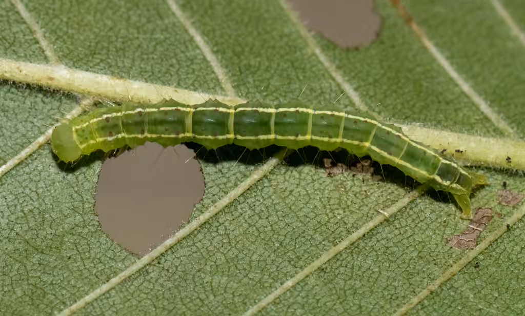 White-lined Snout, Caterpillar