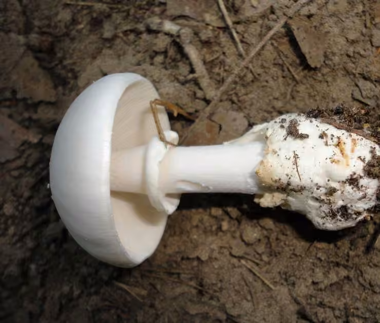 Great Felt Skirt Destroying Angel, photo 3 of 5