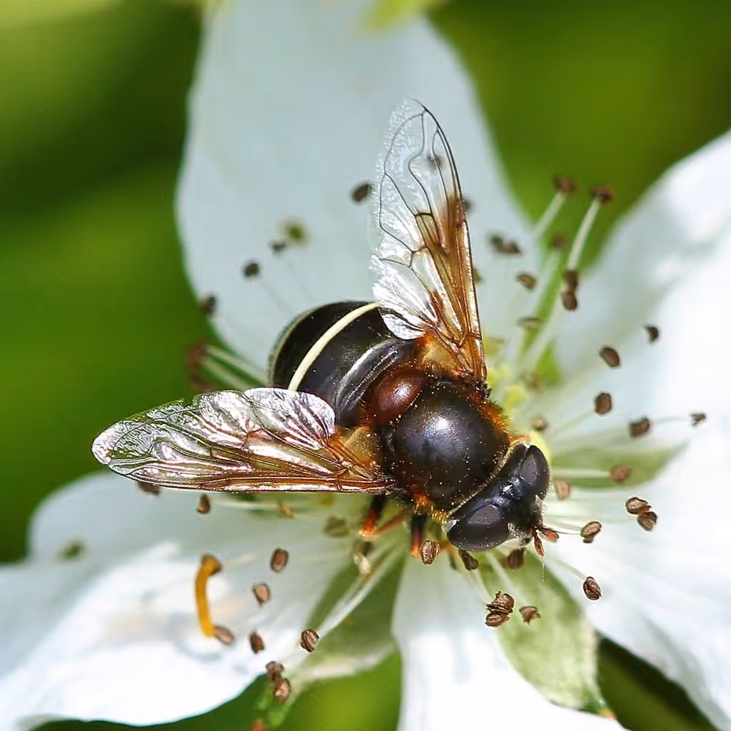 Bog-dwelling Drone Fly, Female